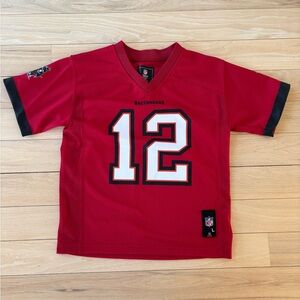 NFL Tom Brady Buccaneers Kids Jersey - Large (7)